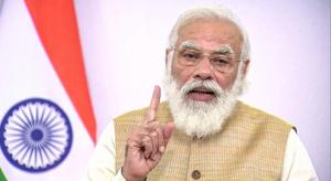 Artificial Intelligence can be used for making our disaster management systems stronger, PM Modi said.(PTI) Artificial Intelligence can be used for making our disaster management systems stronger, PM Modi said.(PTI)