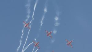 The Air Force Day is celebrated to mark the day the IAF was established in 1932.(PTI) The Air Force Day is celebrated to mark the day the IAF was established in 1932.(PTI)