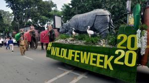 Assam state zoo begins celebrations of 66th Wildlife Week 2020 in Guwahati on October 1.(ANI) Assam state zoo begins celebrations of 66th Wildlife Week 2020 in Guwahati on October 1.(ANI)