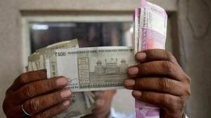 Meanwhile, the dollar index, which gauges the greenback’s strength against a basket of six currencies, was trading 0.02 per cent lower at 93.49.(REUTERS) Meanwhile, the dollar index, which gauges the greenback’s strength against a basket of six currencies, was trading 0.02 per cent lower at 93.49.(REUTERS)