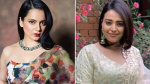 Swara Bhasker has once again tweeted about Kangana Ranaut. Swara Bhasker has once again tweeted about Kangana Ranaut.