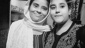 Amreen Zaidi (left), with her teenage daughter Afreen.(Photo by arrangement) Amreen Zaidi (left), with her teenage daughter Afreen.(Photo by arrangement)