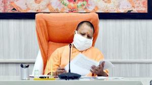 Chief minister Yogi Adityanath on Monday alleged that an international conspiracy was being hatched to destabilise his government, following its tough stand against anti-Citizenship Amendment Act (CAA) protests. (Photo @CMOfficeUP) Chief minister Yogi Adityanath on Monday alleged that an international conspiracy was being hatched to destabilise his government, following its tough stand against anti-Citizenship Amendment Act (CAA) protests. (Photo @CMOfficeUP)