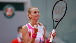 Tennis - French Open - Roland Garros, Paris, France - October 7, 2020 Czech Republic's Petra Kvitova celebrates winning her quarter final match against Germany's Laura Siegemund REUTERS/Charles Platiau(REUTERS) Tennis - French Open - Roland Garros, Paris, France - October 7, 2020 Czech Republic's Petra Kvitova celebrates winning her quarter final match against Germany's Laura Siegemund REUTERS/Charles Platiau(REUTERS)