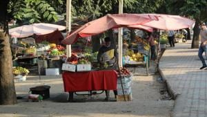 Illegal vending sites have grown over the years in Mohali.(HT Photo.) Illegal vending sites have grown over the years in Mohali.(HT Photo.)