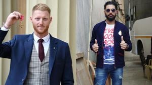 File images of Ben Stokes and Yuvraj Singh(Getty Images) File images of Ben Stokes and Yuvraj Singh(Getty Images)