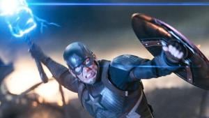 Chris Evans as Captain America, in a still from Avengers: Endgame. Chris Evans as Captain America, in a still from Avengers: Endgame.