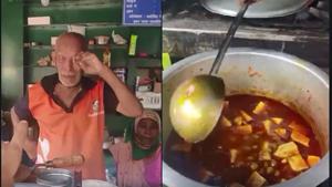 Bollywood celebs promote an old man’s eatery in Delhi. Bollywood celebs promote an old man’s eatery in Delhi.