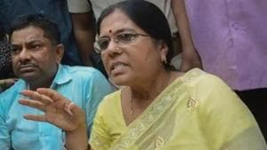 Former state minister Manju Verma, who is an accused in the 2018 Muzaffarpur shelter home case where minor girls were sexually abused for months.(File photo) Former state minister Manju Verma, who is an accused in the 2018 Muzaffarpur shelter home case where minor girls were sexually abused for months.(File photo)