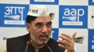 Delhi environment minister Gopal Rai(File photo for representation) Delhi environment minister Gopal Rai(File photo for representation)