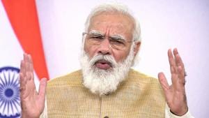Prime Minister Narendra Modi will launch an awareness campaign to promote Covid-19 apropriate behaviour.(PTI photo) Prime Minister Narendra Modi will launch an awareness campaign to promote Covid-19 apropriate behaviour.(PTI photo)