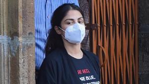 Narcotics Control Bureau (NCB) arrested actor Rhea Chakraborty on September 8.(PTI) Narcotics Control Bureau (NCB) arrested actor Rhea Chakraborty on September 8.(PTI)
