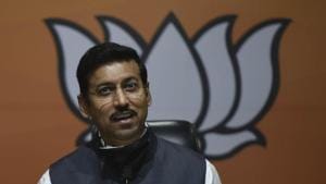 BJP National Spokesperson Rajyavardhan Singh Rathore(Vipin Kumar/ Hindustan Times) BJP National Spokesperson Rajyavardhan Singh Rathore(Vipin Kumar/ Hindustan Times)