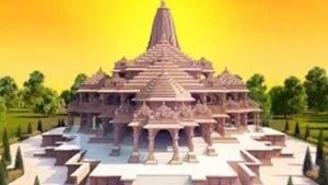 Engineers of Larsen and Toubro, the company carrying out the construction of the temple, started the shifting process with the help of cranes and trucks. Engineers of Larsen and Toubro, the company carrying out the construction of the temple, started the shifting process with the help of cranes and trucks.