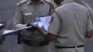 The police said the complainant, who is a former station house officer (SHO) of Sadar police station, complained on June 25 that last year, when he was posted in the city, a woman had filed a case of dispute against a third party and the police had conducted a fair investigation in that case.(File photo for representation) The police said the complainant, who is a former station house officer (SHO) of Sadar police station, complained on June 25 that last year, when he was posted in the city, a woman had filed a case of dispute against a third party and the police had conducted a fair investigation in that case.(File photo for representation)