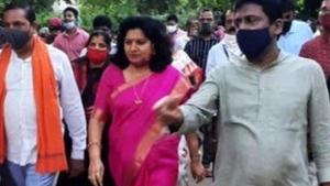 File photo of Aparajita Sarangi. (Photo @AprajitaSarangi) File photo of Aparajita Sarangi. (Photo @AprajitaSarangi)