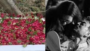 Irrfan’s wife Sutapa Sikdar shared a touching poem as she posted new photos of his grave decorated with roses. Irrfan’s wife Sutapa Sikdar shared a touching poem as she posted new photos of his grave decorated with roses.