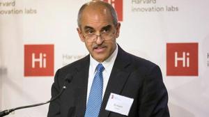 Srikant M Datar will be the 11th dean of the prestigious school that is counted amongst the top business schools in the US and the world. He joined the HBS faculty in 1996 after teaching stints at Carnegie Mellon and Stanford.(TWITTER/@HarvardHBS.) Srikant M Datar will be the 11th dean of the prestigious school that is counted amongst the top business schools in the US and the world. He joined the HBS faculty in 1996 after teaching stints at Carnegie Mellon and Stanford.(TWITTER/@HarvardHBS.)