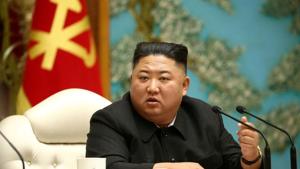 The parade featured North Korea’s ballistic missiles for the first time since Kim began meeting with international leaders, including U.S. President Donald Trump, in 2018.(via REUTERS) The parade featured North Korea’s ballistic missiles for the first time since Kim began meeting with international leaders, including U.S. President Donald Trump, in 2018.(via REUTERS)