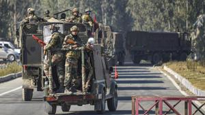 Lt Gen BS Raju said there have been other attempts to send weapons into other parts of Jammu & Kashmir and even Punjab.(Repreentational Photo/PTI File) Lt Gen BS Raju said there have been other attempts to send weapons into other parts of Jammu & Kashmir and even Punjab.(Repreentational Photo/PTI File)