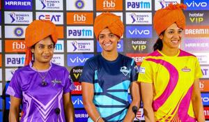 (L to R):File imge of Mithali Raj, Harmanpreet Kaur and Smriti Mandhana(PTI Image) (L to R):File imge of Mithali Raj, Harmanpreet Kaur and Smriti Mandhana(PTI Image)
