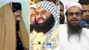 Sirajiuddin Haqqani, head of HN, operates on Durand line with influence of his Zardan tribe on Khyber pass area and Kabul. Masood Azhar runs Jaish-e-Mohammed terror group as family firm from Bahawalpur with his brother Mufti Rauf Asghar as its defacto commander. Hafiz Saeed’s son Talha is the main player behind violence in Jammu and Kashmir. All three groups have terror training camps in Pakistan and Afghanistan(HT Illustration/AFP/AP) Sirajiuddin Haqqani, head of HN, operates on Durand line with influence of his Zardan tribe on Khyber pass area and Kabul. Masood Azhar runs Jaish-e-Mohammed terror group as family firm from Bahawalpur with his brother Mufti Rauf Asghar as its defacto commander. Hafiz Saeed’s son Talha is the main player behind violence in Jammu and Kashmir. All three groups have terror training camps in Pakistan and Afghanistan(HT Illustration/AFP/AP)