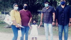 N.Kshitija, the curator of the Nehru Zoological Park, thanked Yaksha, and her parent for showing keen interest in adopting the birds at the zoo park.(ANI) N.Kshitija, the curator of the Nehru Zoological Park, thanked Yaksha, and her parent for showing keen interest in adopting the birds at the zoo park.(ANI)