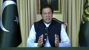 Imran Khan, Prime Minister of Pakistan, failed to provide evidence that India was behind cleric’s death.(AP) Imran Khan, Prime Minister of Pakistan, failed to provide evidence that India was behind cleric’s death.(AP)