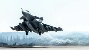 Photo courtesy: Dassault Aviation/File photo(India has deployed Rafale fighter jets in Ladakh amid the face-off with China.) Photo courtesy: Dassault Aviation/File photo(India has deployed Rafale fighter jets in Ladakh amid the face-off with China.)