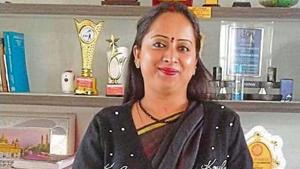 Sunaina Sambyal, principal, KLM International School, Pathankot.(HT) Sunaina Sambyal, principal, KLM International School, Pathankot.(HT)