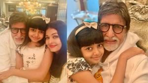 Aishwarya Rai has shared fresh pictures from Amitabh Bachchan’s at-home birthday party. Aishwarya Rai has shared fresh pictures from Amitabh Bachchan’s at-home birthday party.