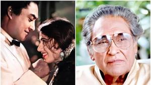 Ashok Kumar with Madhubala in Howrah Bridge (1958). Ashok Kumar with Madhubala in Howrah Bridge (1958).