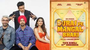 Suraj Pe Mangal Bhari is set to release this Diwali. Suraj Pe Mangal Bhari is set to release this Diwali.