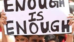 Despite the working of courts getting adversely affected due to Covid-19, a total of 1,835 cases of crimes against women were disposed of between January 1 and September 30.(FILE PHOTO.) Despite the working of courts getting adversely affected due to Covid-19, a total of 1,835 cases of crimes against women were disposed of between January 1 and September 30.(FILE PHOTO.)