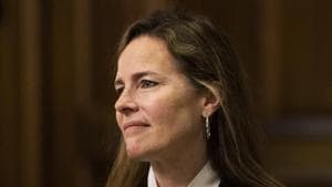Republicans, who control the Senate, are moving at a breakneck pace to seat Barrett before the Nov. 3 election to secure Trump’s pick and hear a high-profile challenge to the Affordable Care Act and any election-related challenges.(AP file photo) Republicans, who control the Senate, are moving at a breakneck pace to seat Barrett before the Nov. 3 election to secure Trump’s pick and hear a high-profile challenge to the Affordable Care Act and any election-related challenges.(AP file photo)