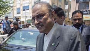 Former Pakistan president Asif Ali Zardari (AP Photo/B.K. Bangash, File)