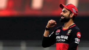 Virat Kohli captain of Royal Challengers Bangalore celebrates the wicket of Dwayne Bravo of Chennai Super Kings during IPL 2020 cricket match.(PTI) Virat Kohli captain of Royal Challengers Bangalore celebrates the wicket of Dwayne Bravo of Chennai Super Kings during IPL 2020 cricket match.(PTI)