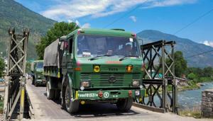 The bridges inaugurated virtually by defence minister Rajnath Singh on Monday will go a long way in connecting remote areas to the rest of India.(PTI/For representation) The bridges inaugurated virtually by defence minister Rajnath Singh on Monday will go a long way in connecting remote areas to the rest of India.(PTI/For representation)