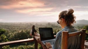 Working from the hills(Shutterstock) Working from the hills(Shutterstock)