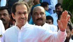 Shiv Sena’s Thackeray is often criticised by its ally-turned-foe BJP for toning down his shrill pitch on Hindutva(File Photo, HT/PTI) Shiv Sena’s Thackeray is often criticised by its ally-turned-foe BJP for toning down his shrill pitch on Hindutva(File Photo, HT/PTI)