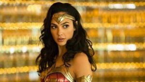 Gal Gadot in a still from Wonder Woman 1984. Gal Gadot in a still from Wonder Woman 1984.