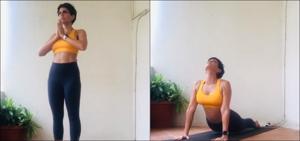 Mandira Bedi’s Wednesday workout is all about acing the Surya Namaskar(Instagram/mandirabedi) Mandira Bedi’s Wednesday workout is all about acing the Surya Namaskar(Instagram/mandirabedi)