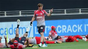 IPL 2020: Jonty Rhodes’ effort as fielding coach of Kings XI Punjab seems to have paid off.(KXIP/Twitter) IPL 2020: Jonty Rhodes’ effort as fielding coach of Kings XI Punjab seems to have paid off.(KXIP/Twitter)