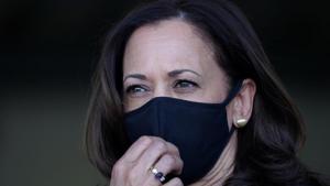 Democratic US vice presidential nominee Kamala Harris is making Indian-Americans enthusiastic about Biden, a survey has claimed.(REUTERS) Democratic US vice presidential nominee Kamala Harris is making Indian-Americans enthusiastic about Biden, a survey has claimed.(REUTERS)