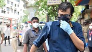 Republic TV editor-in-chief and Prime Time anchor Arnab Goswami appear at NM Joshi marg police station in connection with a first information report (FIR) registered against him on May 3 for allegedly creating communal hatred in Mumbai.(Satish Bate/HT Photo) Republic TV editor-in-chief and Prime Time anchor Arnab Goswami appear at NM Joshi marg police station in connection with a first information report (FIR) registered against him on May 3 for allegedly creating communal hatred in Mumbai.(Satish Bate/HT Photo)