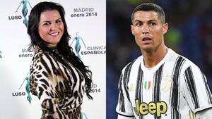 File images of Katia Aveiro and Cristiano Ronaldo.(Getty Images)