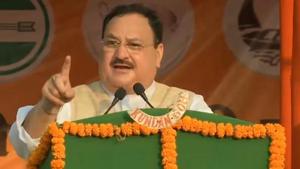 The theme of self reliance has been a recurring feature in speeches made by senior leaders. Party president JP Nadda described the call for self reliance as a means of using the state’s inherent strengths. (Photo@BJP4Bihar) The theme of self reliance has been a recurring feature in speeches made by senior leaders. Party president JP Nadda described the call for self reliance as a means of using the state’s inherent strengths. (Photo@BJP4Bihar)