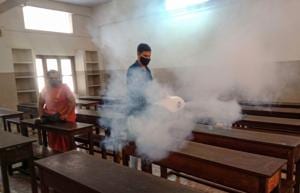 The Centre asked states to decided on the reopening of schools after October 15.(PTI) The Centre asked states to decided on the reopening of schools after October 15.(PTI)