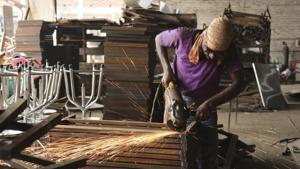 India’s GDP will contract by 10.3% this fiscal year, IMF has projected.(AP file photo) India’s GDP will contract by 10.3% this fiscal year, IMF has projected.(AP file photo)