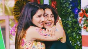 Shefali Bagga with Shehnaaz Gill. Shefali Bagga with Shehnaaz Gill.